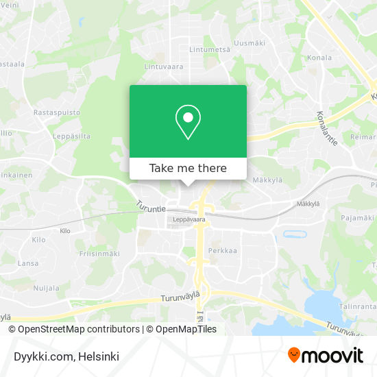 Dyykki.com map