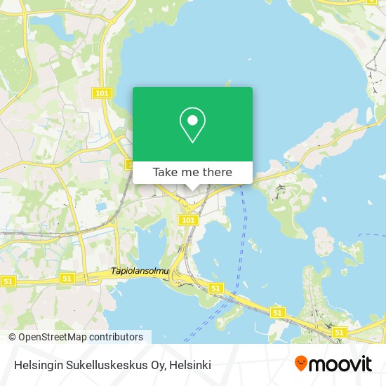 Helsingin Sukelluskeskus Oy map
