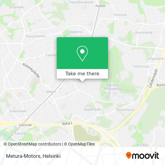 Metura-Motors map
