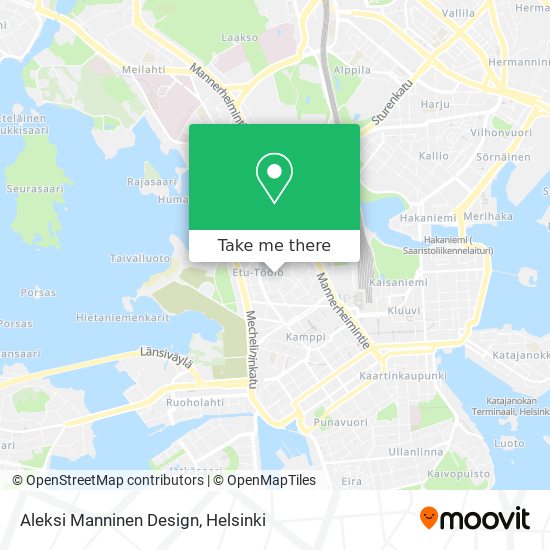 Aleksi Manninen Design map