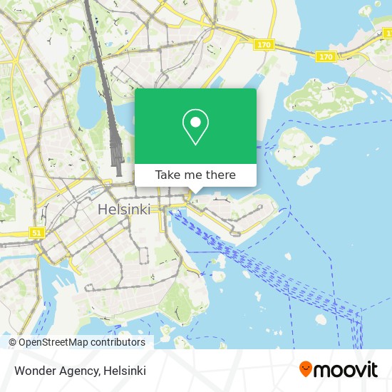 Wonder Agency map