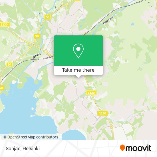 Sonja's map