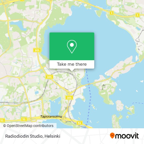 Radiodiodin Studio map