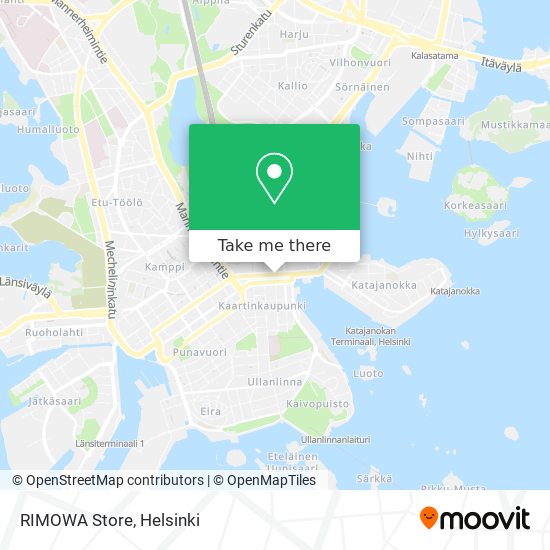 RIMOWA Store map