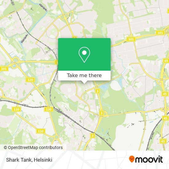 Shark Tank map