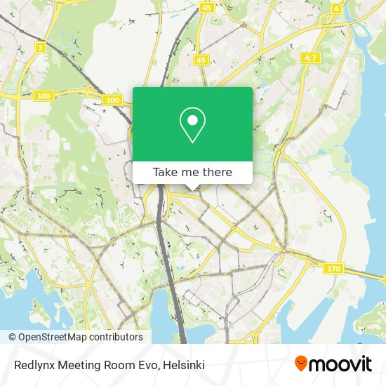 Redlynx Meeting Room  Evo map