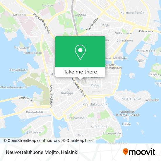 Neuvotteluhuone Mojito map