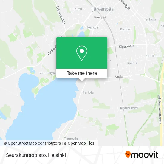 Seurakuntaopisto map