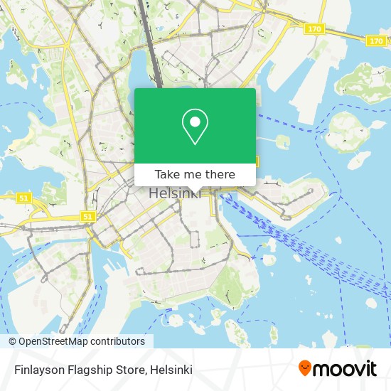 Finlayson Flagship Store map