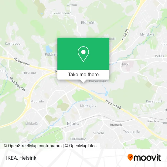 IKEA map