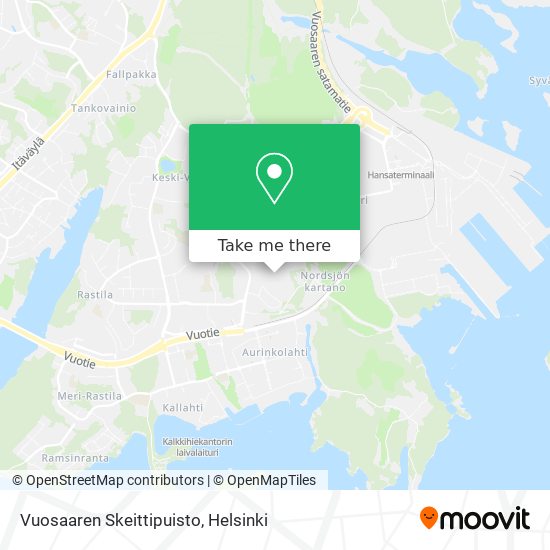 Vuosaaren Skeittipuisto map