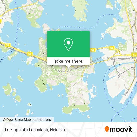 Leikkipuisto Lahnalahti map