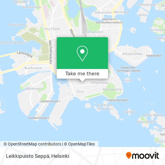 Leikkipuisto Seppä map