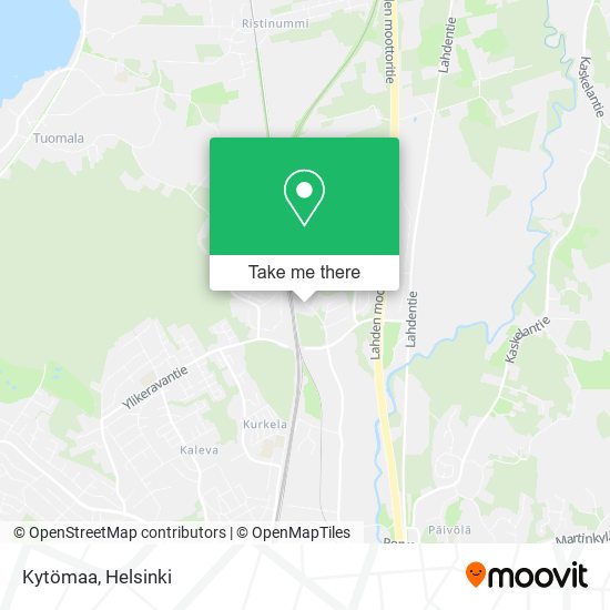 How to get to Kytömaa in Kerava by Bus or Train?