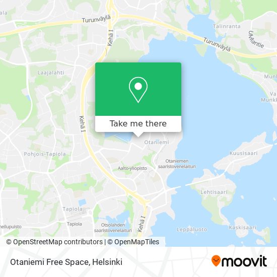 Otaniemi Free Space map