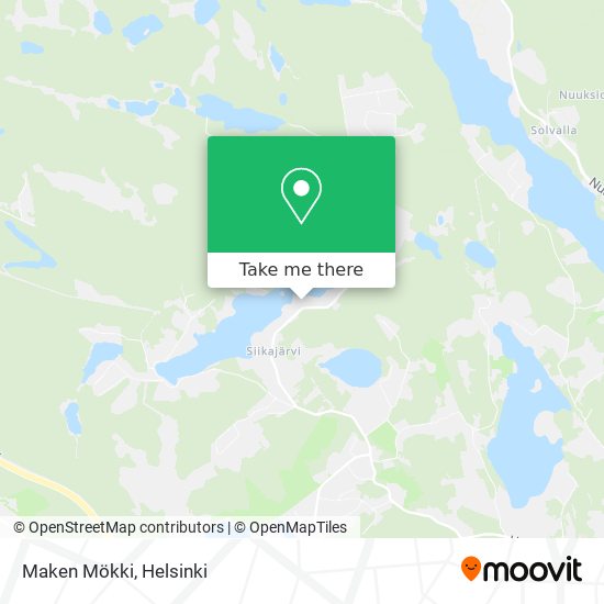 Maken Mökki map