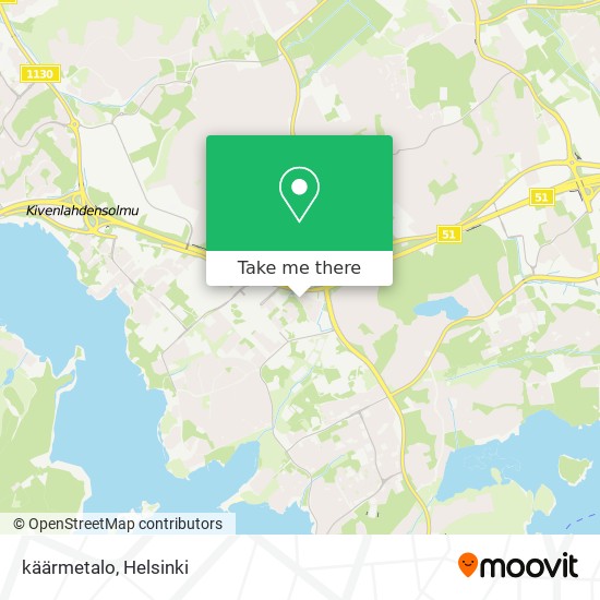 käärmetalo map