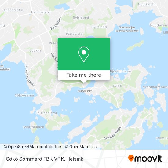 Sökö Sommarö FBK VPK map