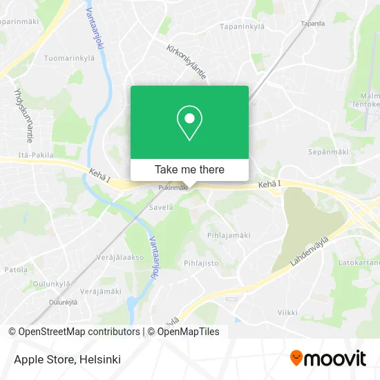 Apple Store map