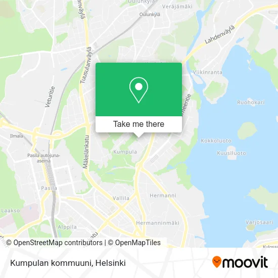 Kumpulan kommuuni map