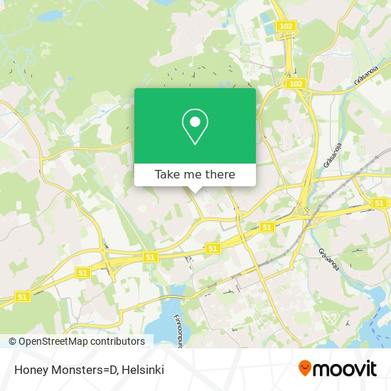 Honey Monsters=D map