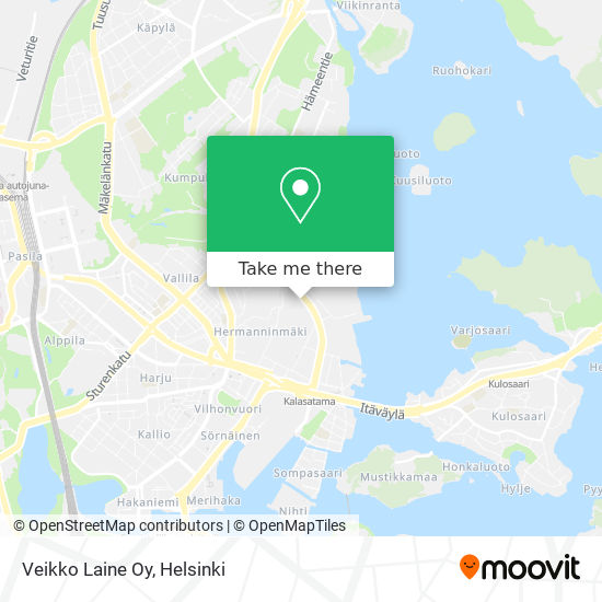 Veikko Laine Oy map