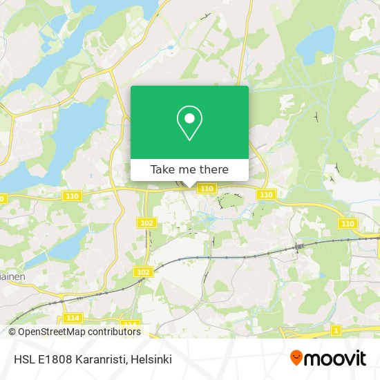 HSL E1808 Karanristi map