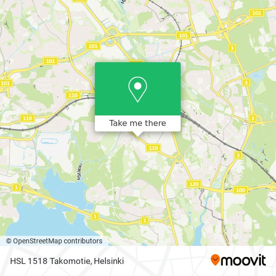 HSL 1518 Takomotie map