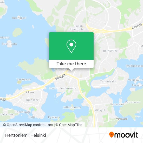 Herttoniemi map