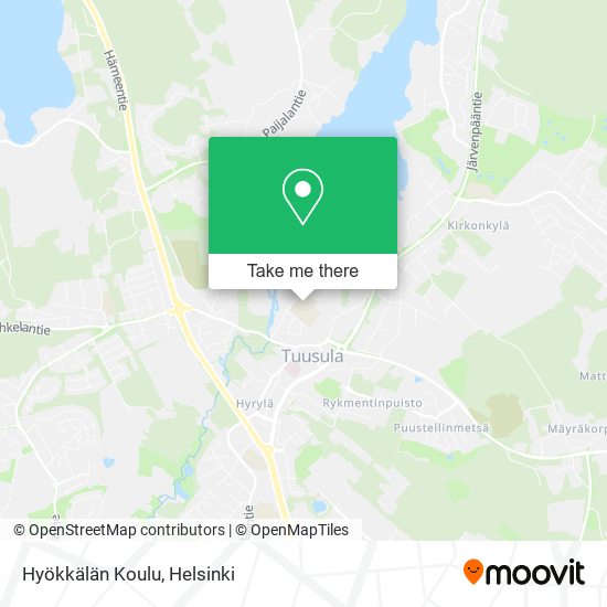 Hyökkälän Koulu map