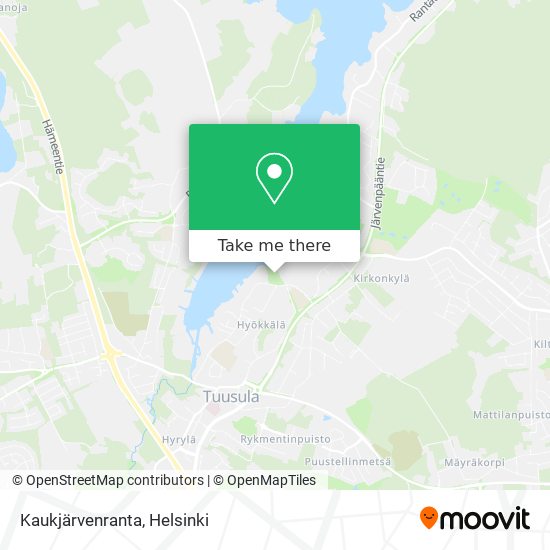 Kaukjärvenranta map