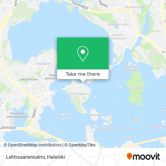 Lehtisaarensalmi map