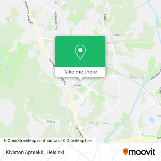Kivistön Apteekki map