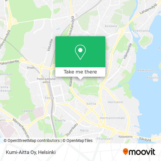 Kumi-Aitta Oy map