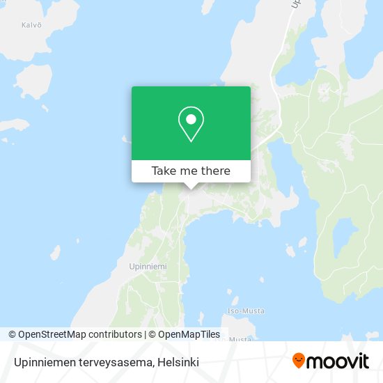 Upinniemen terveysasema map