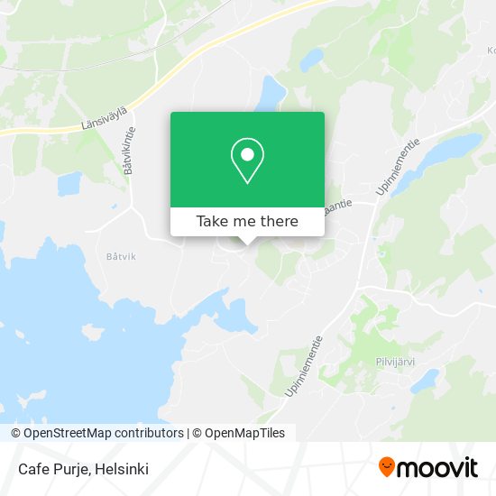 Cafe Purje map