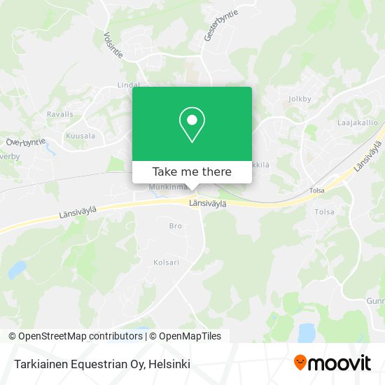 Tarkiainen Equestrian Oy map