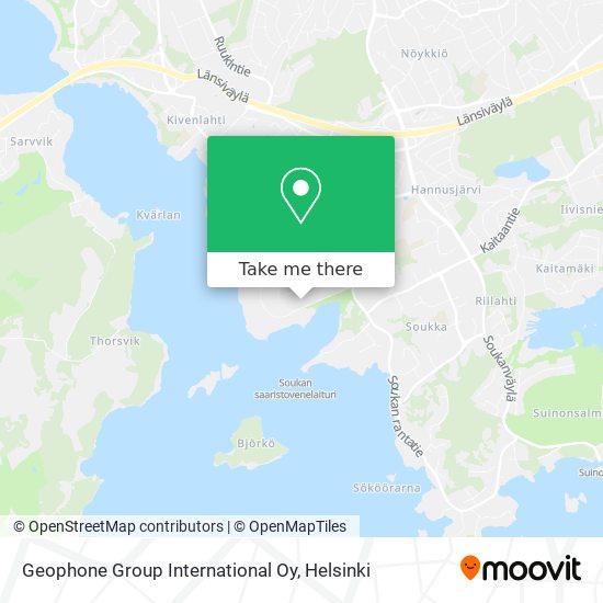 Geophone Group International Oy map