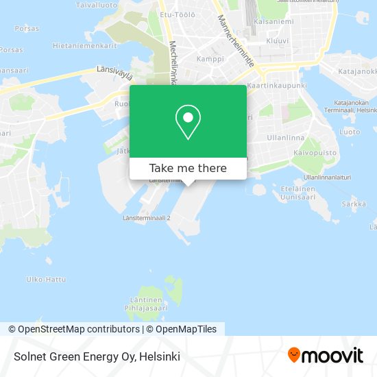 Solnet Green Energy Oy map