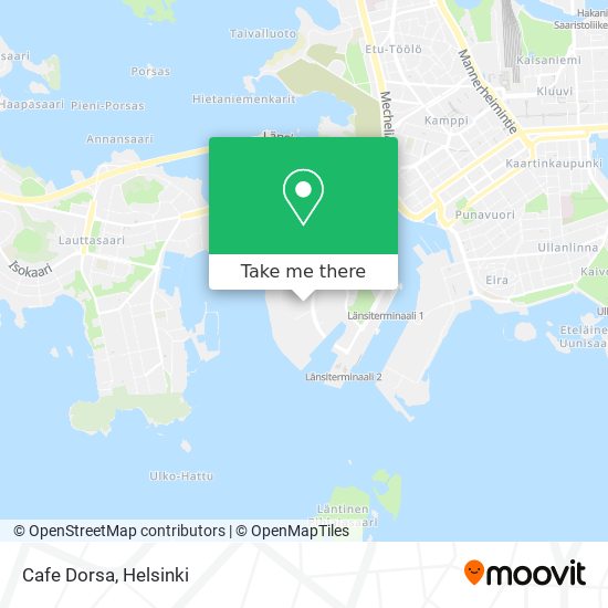 Cafe Dorsa map