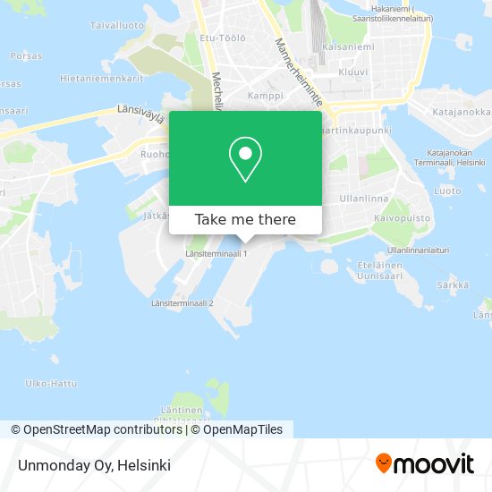 Unmonday Oy map