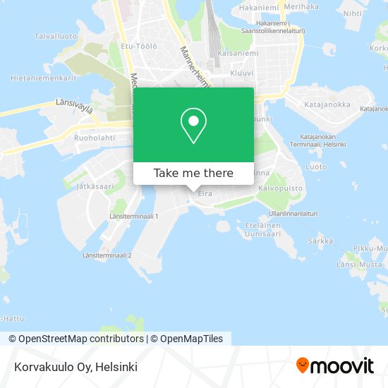 Korvakuulo Oy map