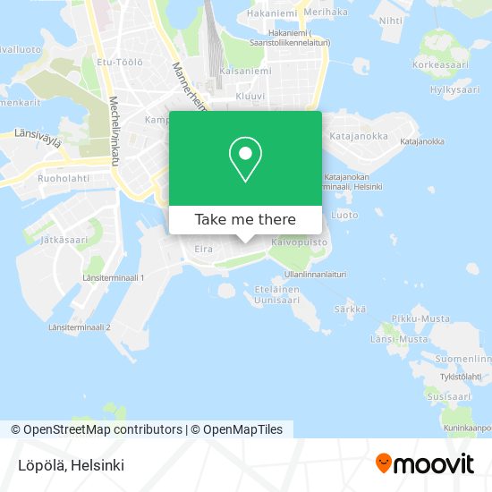 Löpölä map