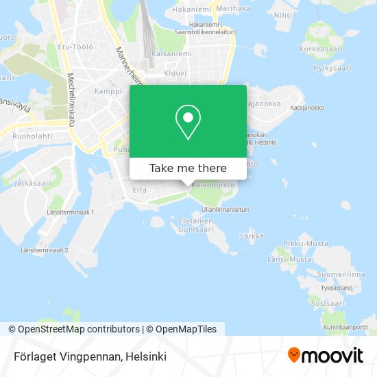 Förlaget Vingpennan map