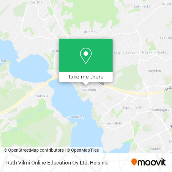 Ruth Vilmi Online Education Oy Ltd map