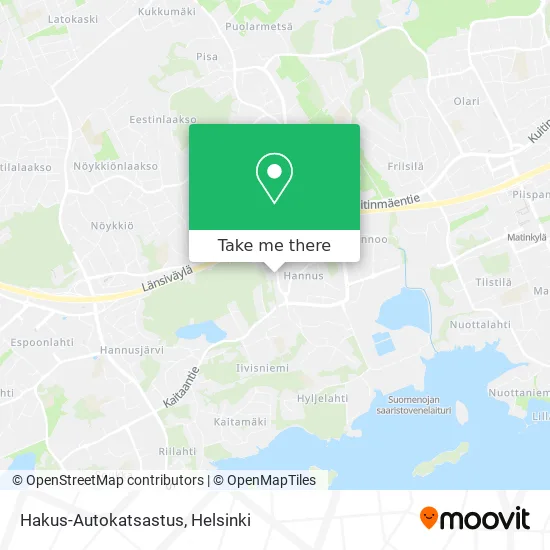 Hakus-Autokatsastus map