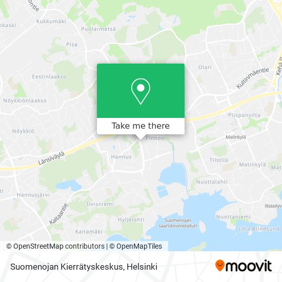 Suomenojan Kierrätyskeskus map