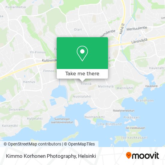 Kimmo Korhonen Photography map