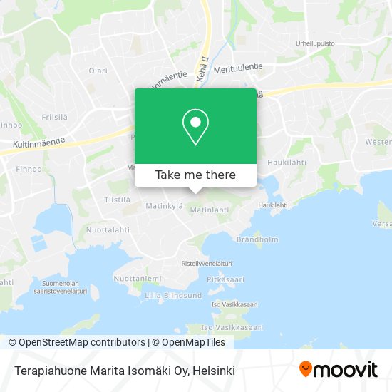 Terapiahuone Marita Isomäki Oy map