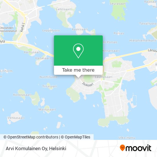 Arvi Komulainen Oy map